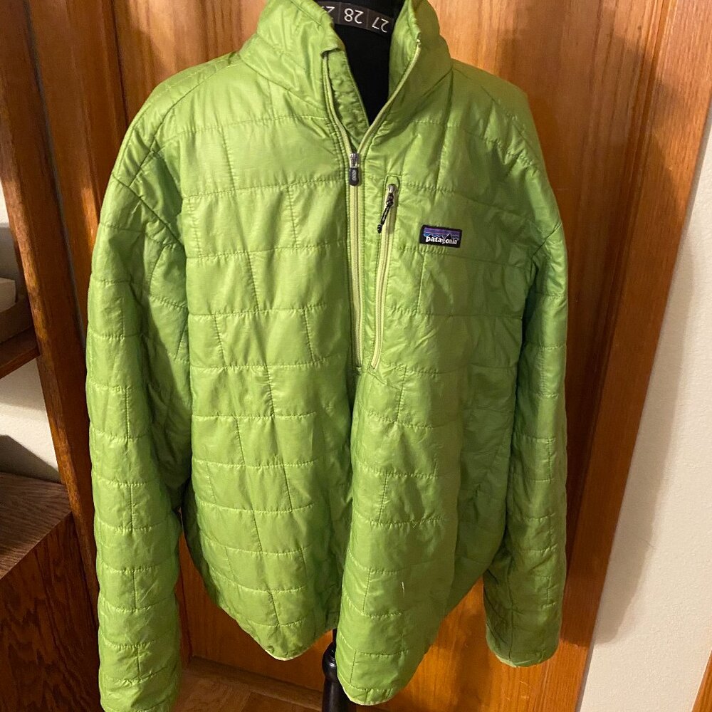 Patagonia Men's Puffy Pullover Lime Green